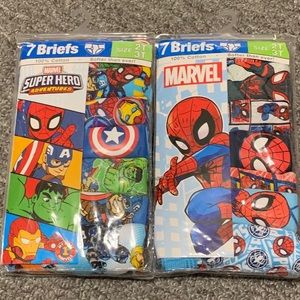 Brand new boys underwear briefs size 2t-3t